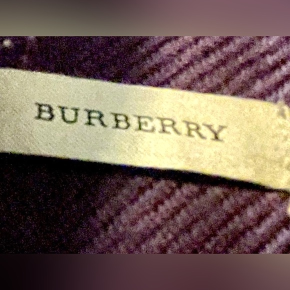 Burberry Merino Wool Reversible Cape Viola Check Horseferry Road London - Picture 8 of 14